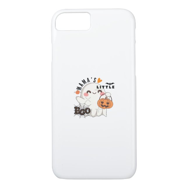 Mama’s Boo – Cute Kawaii Halloween Boo 2025 Graphi Case-Mate iPhone Case (Back)