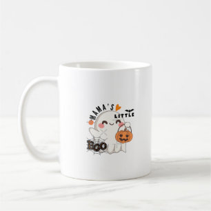 Mama’s Boo – Cute Kawaii Halloween Boo 2025 Graphi Coffee Mug