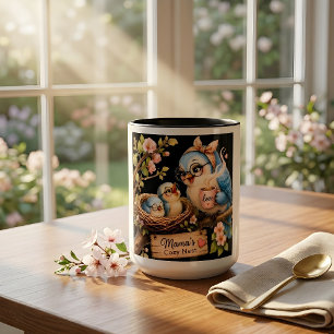 Mama’s Cosy Nest Black Mug 