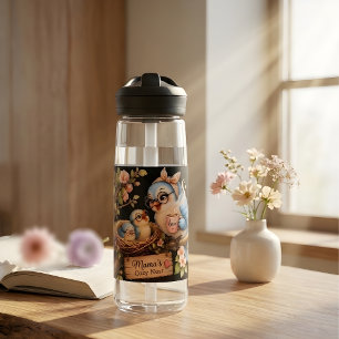 Mama’s Cosy Nest Black Water Bottle