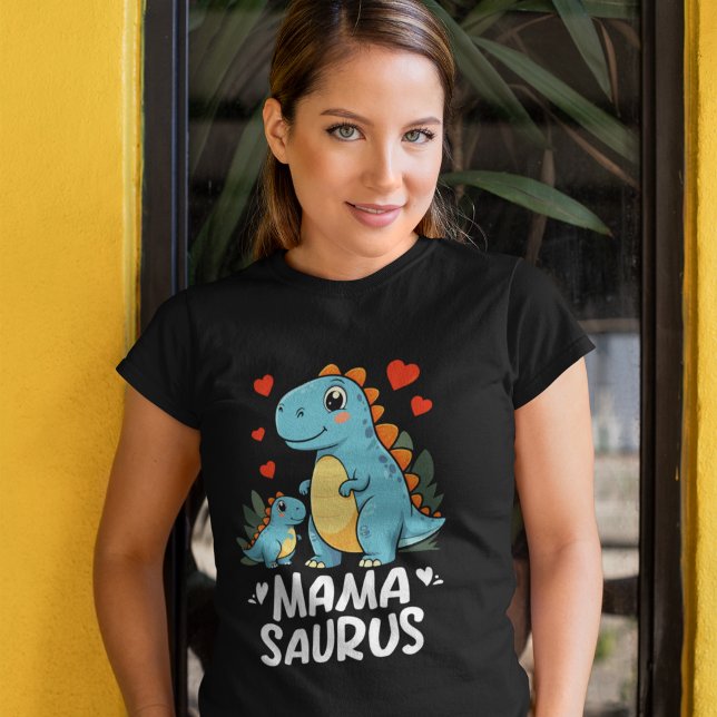 Mama Saurus Fun Gift for mom T-Shirt (Creator Uploaded)