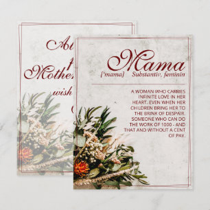 Mama - simply irreplaceable - Bouquet