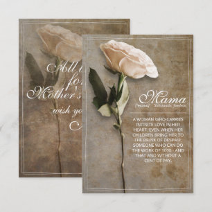 Mama - simply irreplaceable - vintage