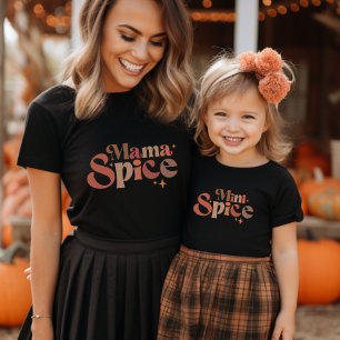 Mama Spice and Mini Spice Matching Mummy & Me Baby Bodysuit