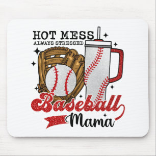 Mama Sport Mum Women Mothers Day 2024 Girls Kids Mouse Mat