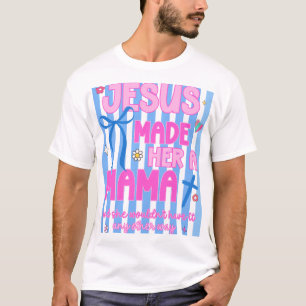 Mama T-Shirt Trendy Minimalist Mama Tee Cute M
