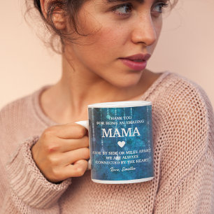 Mama Thank You Heartfelt Message Personalised Coffee Mug