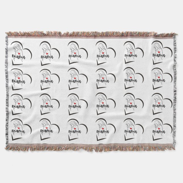 MAMA THROW BLANKET (Front)