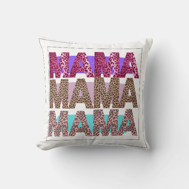 MAMA Throw pillow (Front)