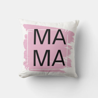 MAMA throw pillow
