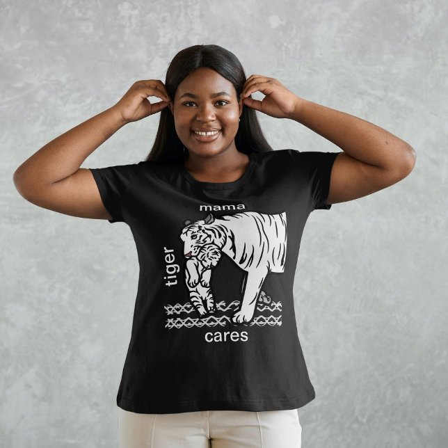 Mama Tiger Cares T-Shirt (Creator Uploaded)