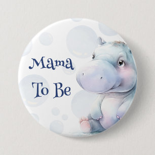 Mama To Be Baby Shower 7.5 Cm Round Badge