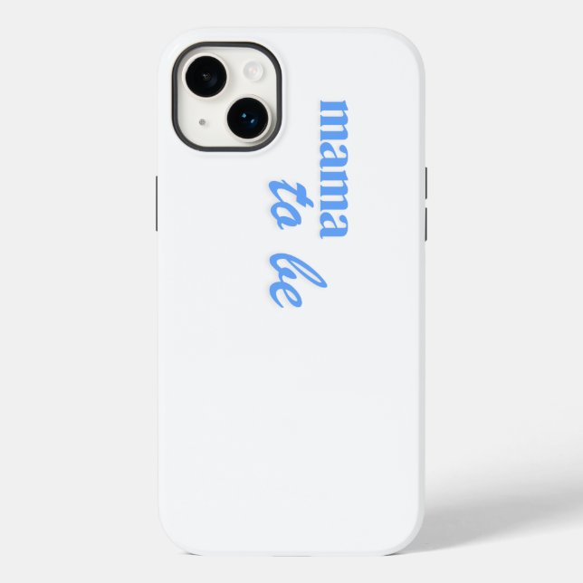 "mama to be" Phone14 case  (Back)