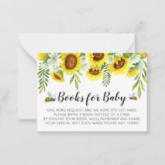 Mama-to-Bee Baby Shower Books for Baby Cards