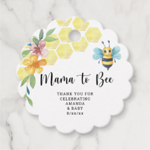 Mama to Bee Favour Tags