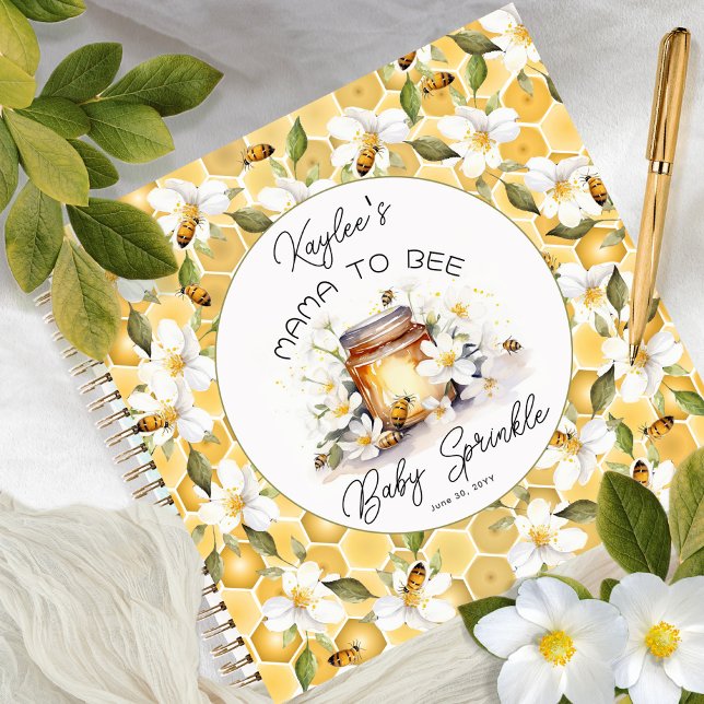 Mama to Bee Flowers Honey Baby Sprinkle Guest Book (Creator Uploaded)