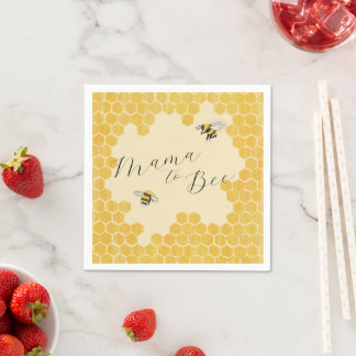 Mama to Bee Honeycomb Napkin