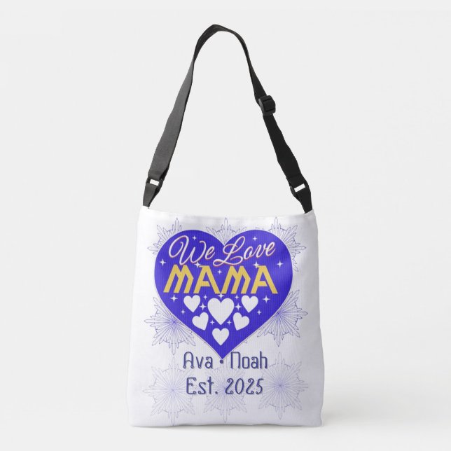 Mama Tote Bag – Stylish Everyday Bag for Moms  (Back)
