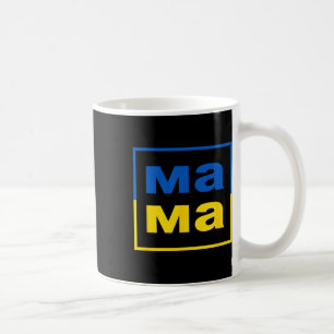 Mama Ukrainian Mom Flag Of Ukraine Proud Mother's Coffee Mug