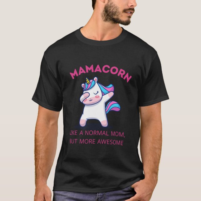 Mama Unicorn Fan Club  T-Shirt (Front)