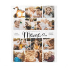 Mama We Love you Hearts Modern Photo Collage