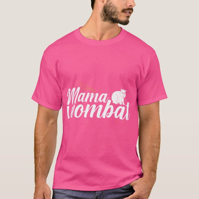 Mama Wombat T-Shirt (Front)