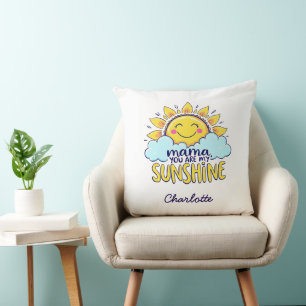 Mama, You Are My Sunshine Cute Mother's Day Cushion