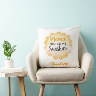 Mama You Are My Sunshine Cute Mother's Day Cushion