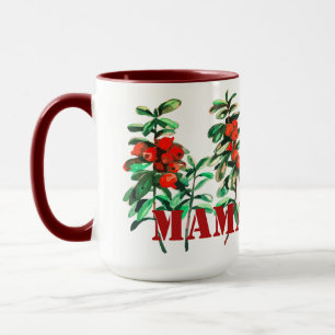 MAMABERRY with red lingonberries Mug