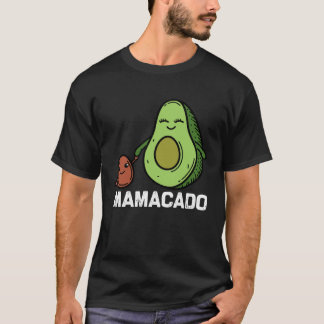 Mamacado  Avocado  Mum life Pregnancy Announcement T-Shirt