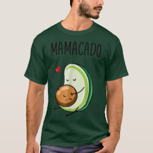 Mamacado Avocado Pregnant Mom Pregnancy Announceme T-Shirt