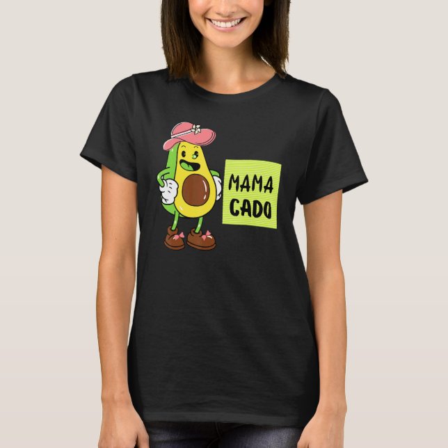Mamacado Avocado Pregnant Mom Pregnancy Avo 1 T-Shirt (Front)