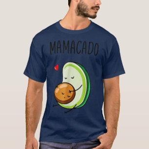 Mamacado Avocado Pregnant Mum Pregnancy Avo 703  T-Shirt