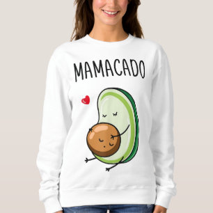 Mamacado Avocado Pregnant Mum Pregnancy Sweatshirt