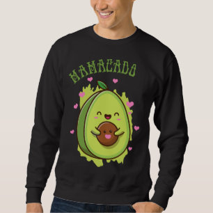 Mamacado Cute Avocado Funny Mum - my Mother Fruit Sweatshirt