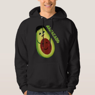 Mamacado  Cute Avocado Pregnant Mum 1 Hoodie