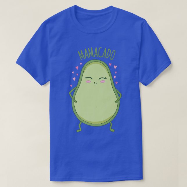 Mamacado Cute Lovely Avocado T-Shirt (Design Front)
