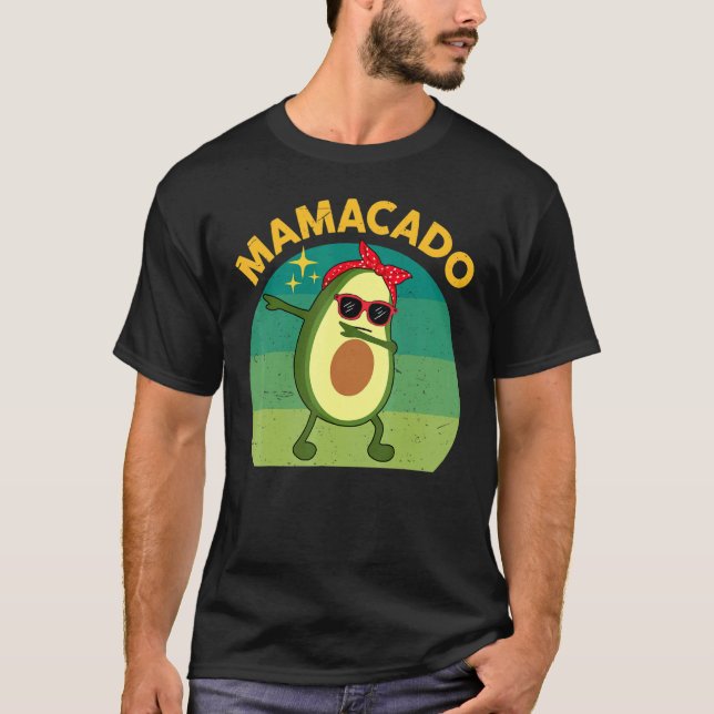 Mamacado Dabbing Avocado Kid Men Women Avocado Cos T-Shirt (Front)