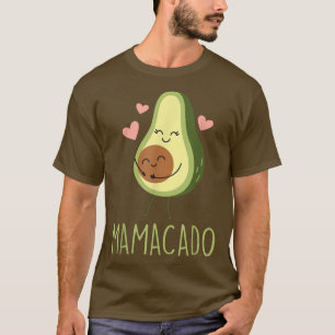 Mamacado Funny Avocado Mum Gifts for Pregnancy Ann T-Shirt