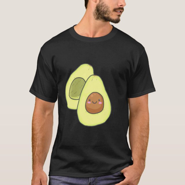 Mamacado Papacado Funny Pregnant Avocado Lover T-Shirt (Front)