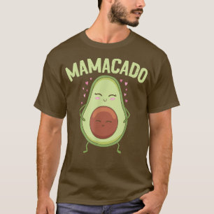 Mamacado Pregnancy Announcement For Vegan Mom To B T-Shirt