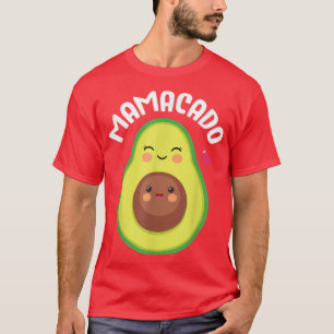 Mamacado Pregnant Avocado Pregnancy Announcement G T-Shirt