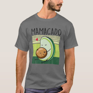 Mamacado Pregnant Avocado Pregnancy Announcement M T-Shirt