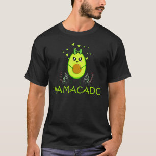 Mamacado Pregnant Avocado Pregnancy Announcement T-Shirt