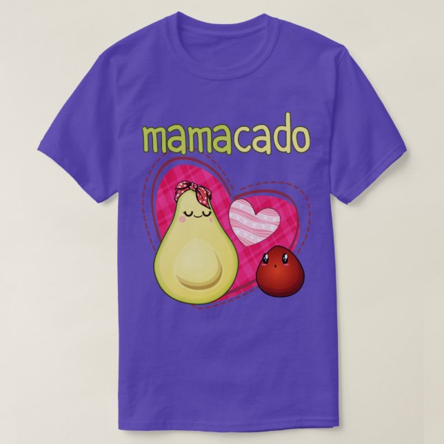 Mamacado shirt Avocado Pregnant Mum Pregnancy (Design Front)