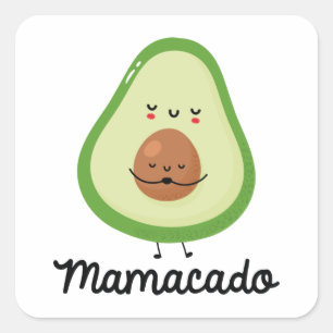 Mamacado Square Sticker