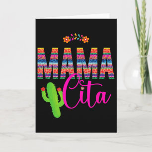 Mamacita Cinco De Mayo 5 De Mayo Cactus Fiesta Wom Card