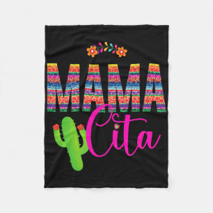 Mamacita Cinco De Mayo 5 De Mayo Cactus Fiesta Wom Fleece Blanket
