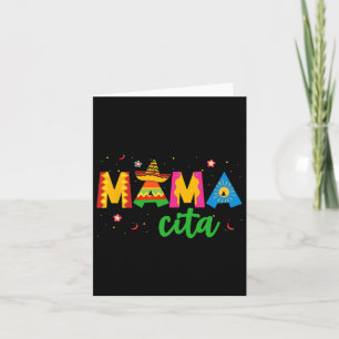 Mamacita Cinco De Mayo Sombrero Women Mama Mum Mot Card