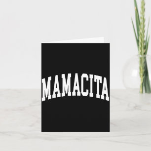 Mamacita latina women cinco de mayo mamacita mama card